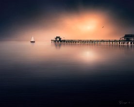 Pelikan Pier - Segelboot