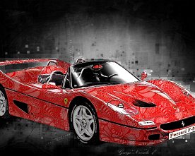 Ferrari-F-50-red-pattern